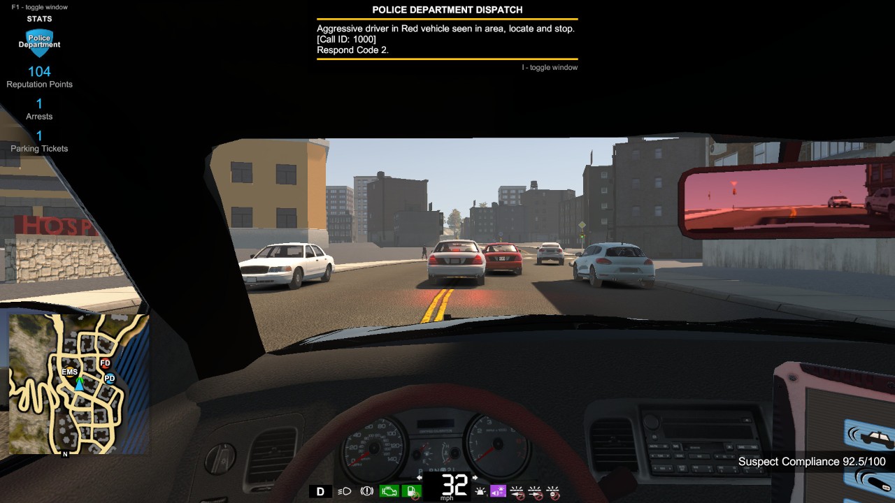 警灯-警察消防队 下载预览图